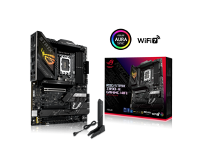 ASUS ROG STRIX Z890-H GAMING WIFI Z890 LGA 1851 ATX motherboard, Intel Core Ultra Series 2 Ready, Advanced AI PC-ready, 16+1+2+2 stages, DDR5, 5Gb LAN, WiFi 7, 4x M.2, PCIe 5.0, USB Type-C, AI OC