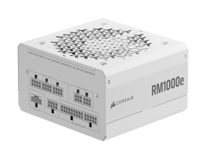 CORSAIR RM1000e Fully Modular Low-Noise ATX Power Supply - ATX 3.1 & PCIe 5.1 Compliant - 105°C-Rated Capacitors - Cybenetics Gold  Efficiency