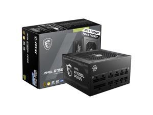 MSI MAG A750GL PCIE5, Fully Modular Compact Gaming 750W Power Supply, 80+ Gold, ATX 3.1 & PCIe 5.1 Ready, Native Dual-color 12V-2x6 cable, 10 Year Warranty