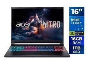 Acer Nitro V 16S ANV16S-71-72KE, 16.0" WQXGA IPS 180Hz Display, Intel Core 7 processor 240H, NVIDIA GeForce RTX 5070 Laptop GPU, 16GB DDR5, 1TB PCIe Gen 4 SSD, Wi-Fi 6, Backlit Keyboard, Win 11 Home