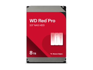 WD Red Pro 8TB 7200 RPM 256MB Cache SATA 6.0Gb/s 3.5" Internal Hard Drive Bare Drive - WD8005FFBX