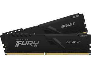 Kingston FURY Beast 16GB (2 x 8GB) 288-Pin PC RAM DDR4 3200 (PC4 25600) Memory (Desktop Memory) Model KF432C16BBK2/16