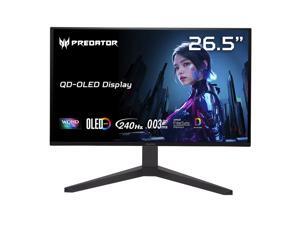 Acer Predator 27 inch WQHD 2K 1440P 240Hz AMD FreeSync Premium 240Hz  OLED Gaming Computer Monitor with Height Adjustable, Swivel, Pivot & Tilt Stand X27U W1bmiipprx