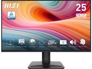 MSI 25" (24.5" viewable) Full HD 120Hz IPS 1ms Less Blue Light Anti-Flicker Anti-Glare Built-In Speakers Computer Monitor with phone accessory stand PRO MP251 E2