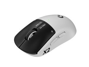 Logitech PRO X2 SUPERSTRIKE LIGHTSPEED Lightweight Wireless Gaming Mouse with Customizable Click Haptics for PC/Mac/Laptop