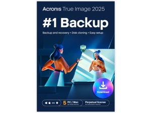 Acronis True Image 2025 - 5 Device,  Perpetual License [Digital Download]