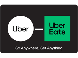 Uber $100 Gift Card (Email Delivery)