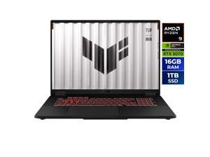 ASUS TUF Gaming - 18.0" WUXGA 144 Hz - AMD Ryzen 9 8940HX - GeForce RTX 5070 Laptop GPU - 16GB Memory DDR5 5600 - 1TB PCIe SSD - Windows 11 Home  (FA808PP-NB94)