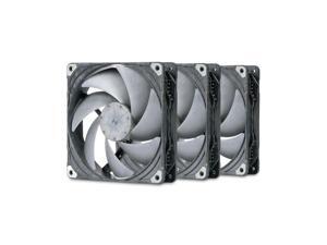 Phanteks T30-140 Triple-Pack, 140mm Premium High-Performance PWM Fan, Industrial Grade LCP Frame & Blades, 3-Mode Speed Switch, Unmatched Airflow for PC Cases & Radiators, Black/Grey