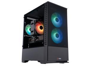 ABS Cyclone Aqua Prebuilt Gaming PC - Windows 11 - Intel Core i7-14700F - GeForce RTX 5060 8GB - DLSS 4 - 32GB DDR4 - 1TB NVMe SSD