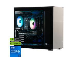Xidax Gaming Desktop PC X-6 Series X-6 RTX 5060Ti 16GB + i7 14700F Xen Black Intel Core i7-14700F 32GB DDR5 2TB NVMe SSD GeForce RTX 5060 Ti Windows 11 Home