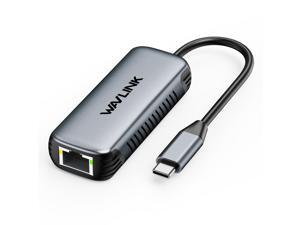 WAVLINK 5Gbps USB C to Ethernet Adapter, Driver-free USB C to RJ45 Gigabit Ethernet Network Adapter, Aluminum Case for Windows 10/11, Mac OS 11 or Later, Linux(5Gbps Need Type-C > 3.2)