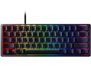 Razer Huntsman Mini 60% Gaming Keyboard - Clicky Optical Switches, Chroma RGB Lighting, PBT Keycaps, Onboard Memory - Black