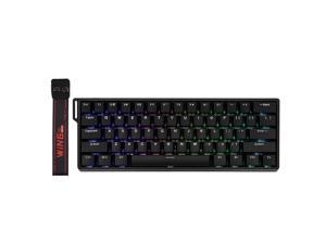 EPOMAKER Aula WIN60 HE 60% Wired Magnetic Keyboard with Adjustable Actuation, 8000 Hz Polling Rate, Hall Effect Switches, Hot-Swap, for FPS Games (Black)