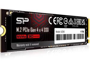 Silicon Power 1TB UD90 NVMe 4.0 Gen4 PCIe M.2 SSD R/W up to 5,000/4,800 MB/s (SU01KGBP44UD9005SN)