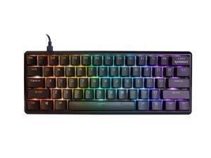 Raidmax Mini ONE MK01GMB 60% Gasket Keyboard - Compact and  ARGB Gaming Keyboard, Mini Mechanical, RGB Lighing, Hot Swap Switch