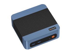 BOSGAME E5 Mini PC [Dual 2.5GLAN], AMD Ryzen 3 5300U Processor(4C/8T, up to 3.8GHz) with 16GB DDR4 1TB SSD, Supports 4K Triple Display/BT5.0/WiFi 5