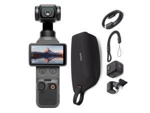 DJI Osmo Pocket 4 Standard Edition - 1" CMOS Gimbal Camera, 4K/240fps, 107GB Storage, DJI Mic 3, Fill Light, Wide-Angle Lens, Tripod, Vlog Camera * USA In Stock * 1-2 Day Shipping