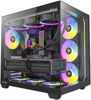 Antec C5 ARGB Mid-Tower ATX PC Case 7x120mm Fans 360mm Radiator Support