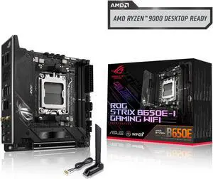 ASUS ROG Strix B650E-I Gaming WiFi AMD Ryzen 9000 8000 7000 mITX Motherboard