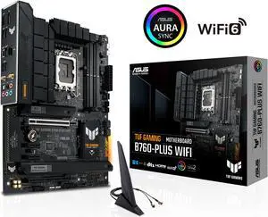 ASUS TUF GAMING B760-PLUS WIFI Intel LGA 1700 ATX Motherboard PCIe DDR5 HDMI