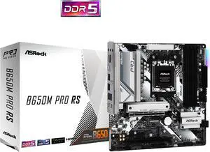ASRock B650M PRO RS AM5 AMD B650 Micro ATX Motherboard