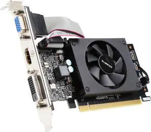 GIGABYTE GeForce GT 710 2GB DDR3 PCI Express 2.0 Low Profile Graphics Card GV-N710D3-2GL REV2.0