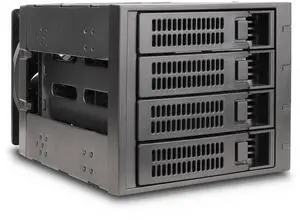 Rosewill Internal Hard Drive Enclosure - 3 x 5.25" to 4 x 3.5" Hot-Swap Enclosure - SATA I/II/III/ & SAS HDD  - RSV-SATA-Cage-34