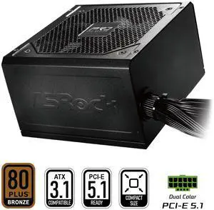 ASRock PRO-850B 850W ATX 3.1 Power Supply