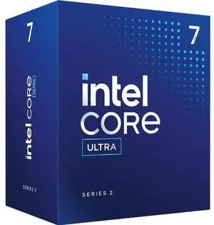 Intel Core Ultra 7 265 Arrow Lake 20Core 8P12E 24GHz 18GHz LGA 1851 65W Graphics CPU