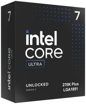 Intel Core Ultra 7 270K Processor 24 Cores BX80768270K