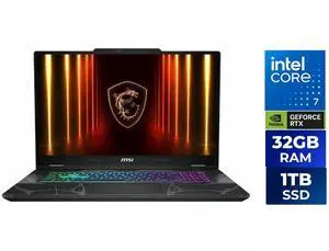 MSI Cyborg 15 B2RW Cyborg 15 B2RWFKG-421US 15.6" Gaming Notebook - Intel Core 7 240H - 32 GB - 1 TB SSD - Windows 11 Home - NVIDIA GeForce RTX 5060 8 GB - Webcam - Wi-Fi 6E