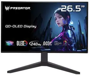 Acer Predator 27 inch 2K 240Hz OLED Gaming Monitor X27U