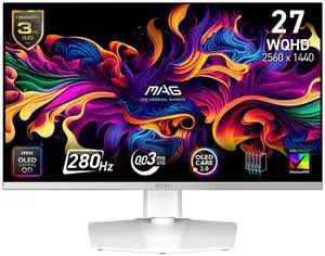 MSI MAG272QPW QD-OLED 27" 280Hz 1440P Gaming Monitor