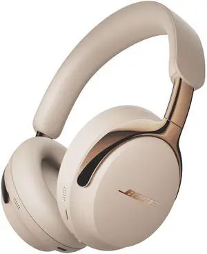 Bose QuietComfort Ultra (2nd Gen) Noise Cancelling Over-Ear Wireless Bluetooth Headphones with Mic/Remote - Driftwood Sand
