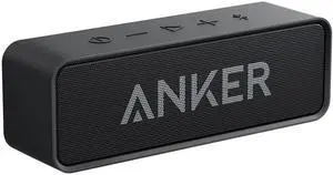 Anker Soundcore Bluetooth Speaker with IPX5 Waterproof, Stereo Sound, 24H Playtime, Portable Wireless Speaker for iPhone, Samsung and More