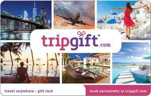 TripGift $250 Gift Card (Email Delivery)