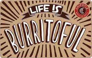 Chipotle $50 Gift Card (Email Delivery)