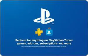 Sony PlayStation Store $25 Gift Card (Email Delivery)