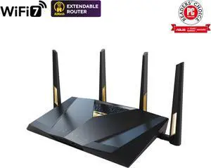 ASUS RT-BE88U WiFi 7 AiMesh Router 4K-QAM MLO Dual 10G SFP+ 34G WAN/LAN