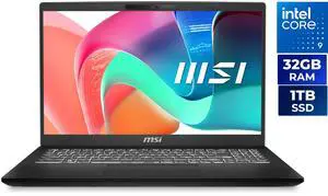 MSI Modern 15 H 15.6" TouchScreen Laptop Intel Core 9 270H - 32GB RAM - 1TB NVMe SSD - Windows 11 Home (C2RMTG-401US)