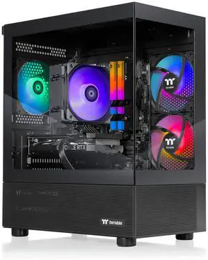 Thermaltake Gaming Desktop PC NE i1260T-V170B Intel Core i5-12600KF 16GB DDR4 1TB SSD GeForce RTX 5060 Ti Windows 11 Home