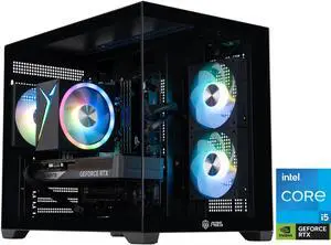 ABS Flux II Aqua Gaming PC - Windows 11 - Intel Core i5 14400F - Nvidia GeForce RTX 5060 - DLSS 4 - 32GB DDR4 3200MHz - 1TB M.2 SSD