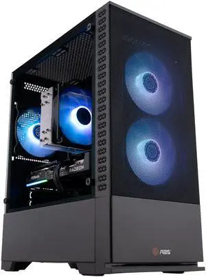 ABS Cyclone Aqua Gaming PC - Windows 11 - AMD Ryzen 5 9600X - Radeon RX 9060 XT 16GB - 32GB DDR5 6000 - 1TB M.2 SSD