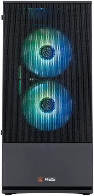 ABS Cyclone Aqua Prebuilt Gaming PC - Windows 11 - Intel Core i5-14400F - GeForce RTX 5060 - DLSS 4 - 32GB DDR4 3200 - 1TB M.2 SSD