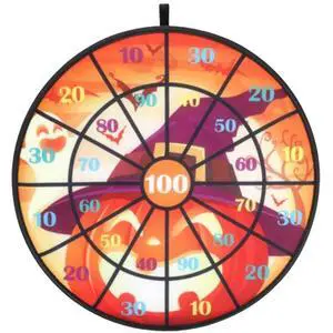 6 Sticky Balls 13.7'' Safe Dart Board Kids Indoor Game Toy Gift Set