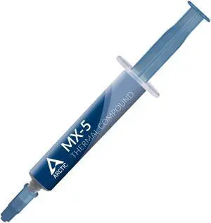 ARCTIC MX-5 (4 g) - Quality Thermal Paste for All CPU Coolers, Extremely high Thermal Conductivity, Low Thermal Resistance, Long Durability, Metal-Free, Non-Conductive, Non-capacitive