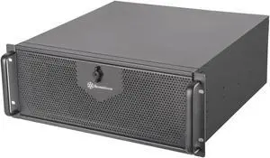 SilverStone 4U rackmount server chassis with liquid cooling compatibility,RM42-502