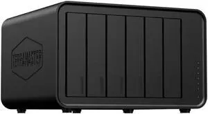 TERRAMASTER F6-424 Max NAS Storage - 6Bay Core i5 1235U 10-Cores 12-Threads, 8GB DDR5 RAM, Dual 10GbE Ports, Network Attached Storage Peak Performance for Business (Diskless)