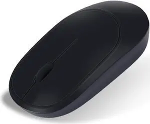 Anivia Rechargeable Wireless Mouse 2.4G Slim Silent Mouse Portable Computer Mice with USB Receiver, Portable Ultra-Thin Noiseless Mouse for Notebook, PC, Laptop, Computer, MacBook – Black